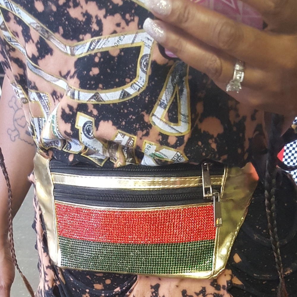Gold Fanny Pack